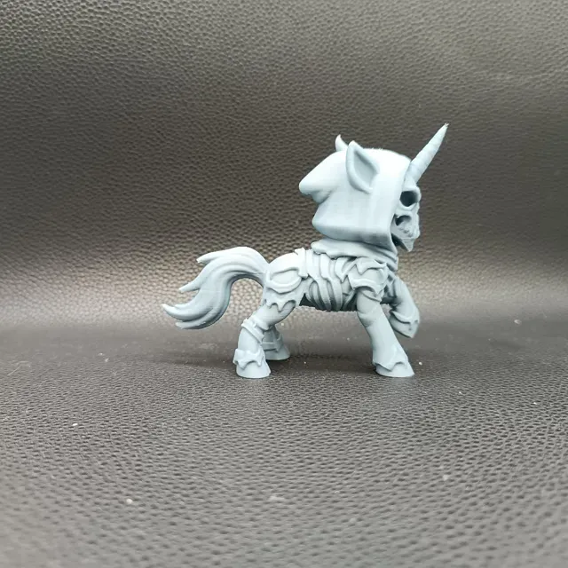 Chibi Shadow Grim Reaper Pony - MLP Toy - Hasbro — Фото 4 из 4