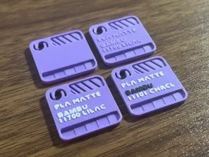 Filament Swatch Enhanced with Tests