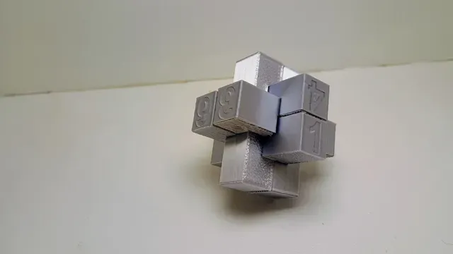 Burr 3D Cross Puzzle – Free 3D Printable Model — Фото 12 из 12