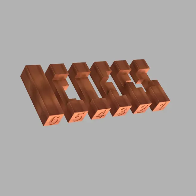 Burr 3D Cross Puzzle – Free 3D Printable Model — Фото 6 из 12