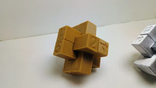 Burr 3D Cross Puzzle – Free 3D Printable Model — Фото 10 из 12