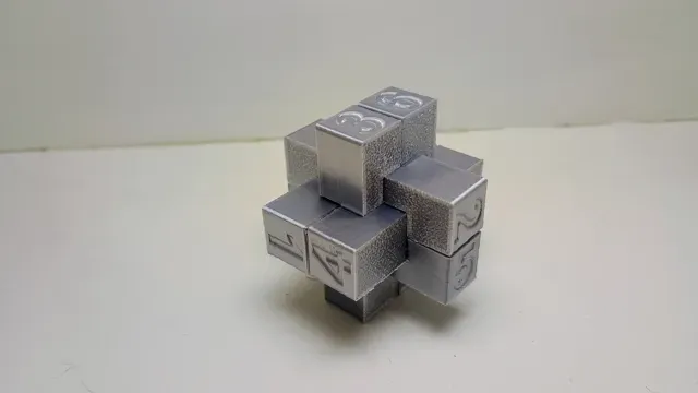 Burr 3D Cross Puzzle – Free 3D Printable Model — Фото 11 из 12