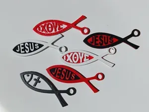 Keychain Ichthys Sign of Christianity V2