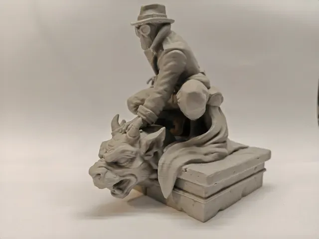 Noir Vigilante: The Gargoyle Perch — Image 4 of 7