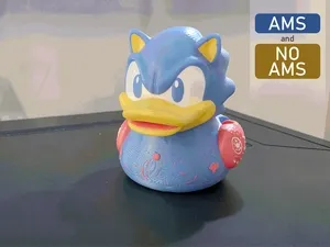 Rubber Duck Sonic the Hedgehog | AMS & No AMS