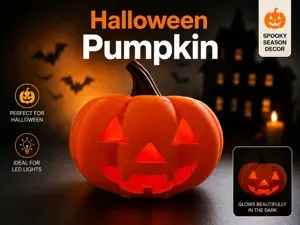 Halloween Pumpkin – LED Jack-O’-Lantern