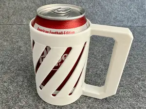 Modern soda can holder