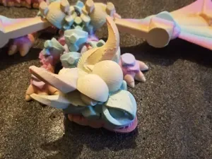 Shakaworld3D Big Head Gargoyle Dragon with Wings