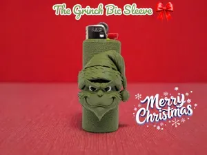 The Grinch Bic Sleeve