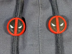 Deadpool Drawstring Charm