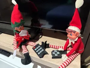 Elf on the shelf broken remote control no AMS