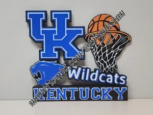 Kentucky Wildcats Basketball Wall/Desk Display