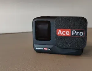 Insta360 Ace Pro lens cover with logo