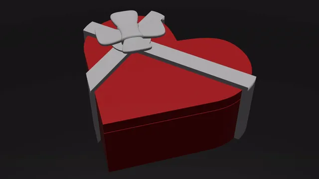 Valentine's Day Heart Gift Box — Фото 2 из 3