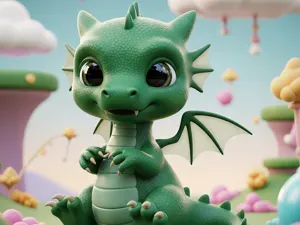 Süßer Drache