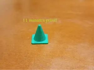 Traffic cone (test print model)