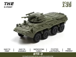 BTR-3E1 | Ukrainian APC | Scale 1:35
