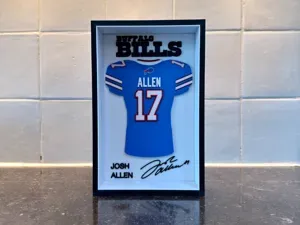 Josh Allen - Buffalo Bills - Jersey Frame
