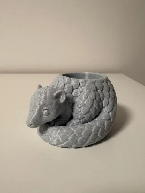 Cute Pangolin Planter Pot – Cozy Plant Holder — Image 2 of 2