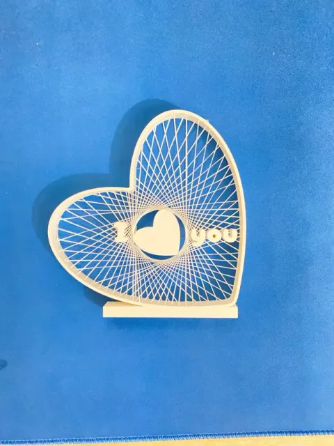 Mini Heart String Art – “I Love You” — Image 6 of 7