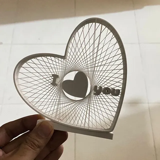Mini Heart String Art – “I Love You” — Image 7 of 7