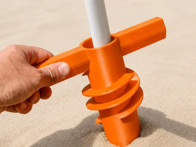 Beach Umbrella Anchor – Simple, Useful, Helpful
