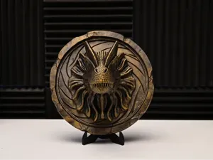 Dilophosaurus Dinosaur Head Wall Relief