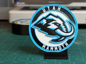 Utah Mammoth - 3D Stackable Coaster