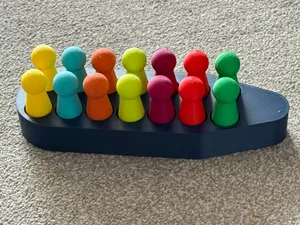 Montessori style Men In A Boat Childrens Toy