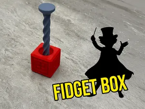 Screw Box - Fidget Toy | PIP | No Support