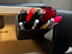 Under Desk Pen Holder – 4 Compartments