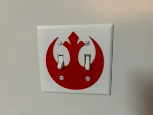 Star Wars Light Switch Cover Rebel Alliance Logo