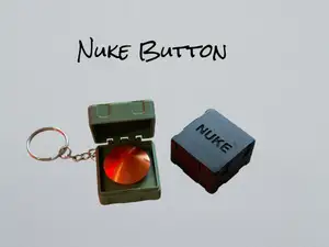 NUKE Button - Keychain