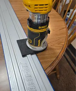 Plate for DeWalt DCR600 for Kreg Accu-Cut