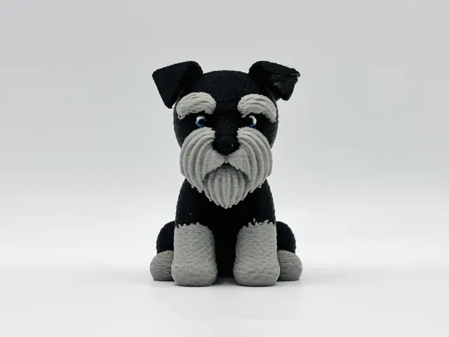 Knitted Giant Schnauzer