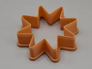 Octagonal Star Cutter Star Shape Cookie and Clay