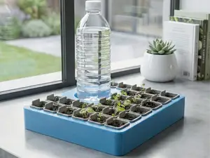 Self watering seed starter