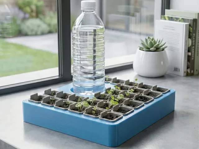 Self watering seed starter