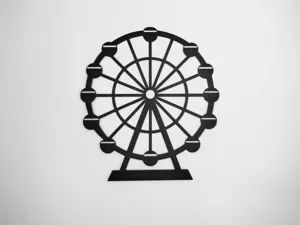 Attraction Wheel - wall art