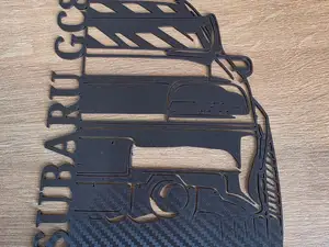 Subaru impreza GC8 wall art