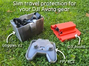 DJI Avata Slim Travel Cases ● Backpack-Ready