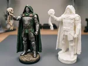 Dr. Doom - Dottor Doom - Marvel Figure teschio