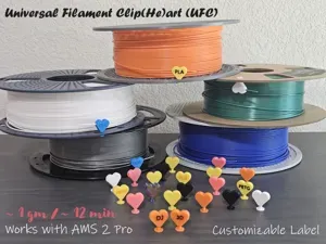 The Universal Filament Clip (He)art for AMS 2 Pro