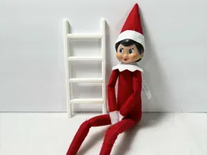 Elf on a shelf ladder