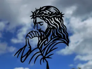 Jesus Praying Wall Art Decor
