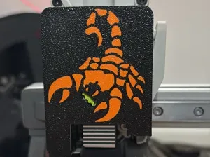SCORPIO A1 und A1 Mini Extruder Abdeckung Fancover