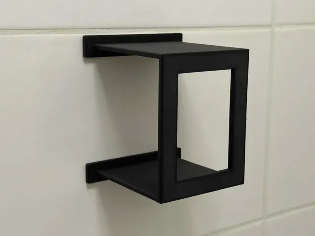 Wallmount Toilet Paper Spare Roll Holder – 2 Sizes — Image 6 of 6