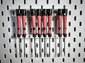 Precision Screwdriver Holder for Skadis - 10 Slots