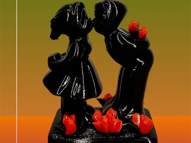 Statue of lovers (San Valentino)