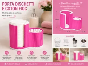Porta Dischetti e Coton Fiock